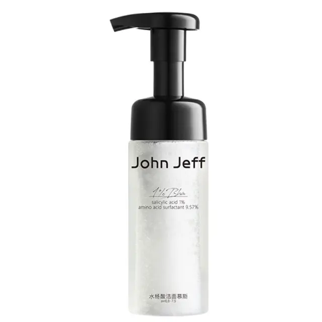 John Jeff 1%水杨酸洁面慕斯 150g