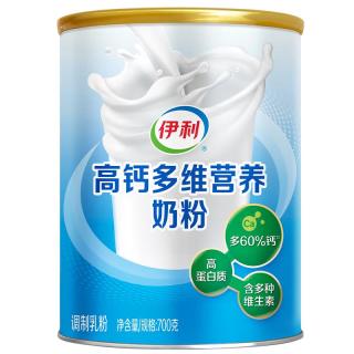 伊利 高钙多维营养奶粉700g*2礼盒装 中老年成人牛奶粉 高钙多维营养奶粉