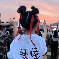 铭汇通哪吒发箍石矶娘娘丸子头刘海发夹超萌娃可爱儿童疯狂发型日头饰 哪吒丸子头发箍【刘海款】