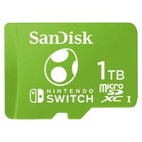 闪迪 1TB TF（MicroSD）存储卡 U3 4K高清视频 读速高达100MB/s Nintendo Switch任天堂授权