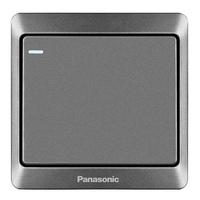 Panasonic 松下 雅悦系列 WMWA593MYH-N 一开多控开关 古铜灰