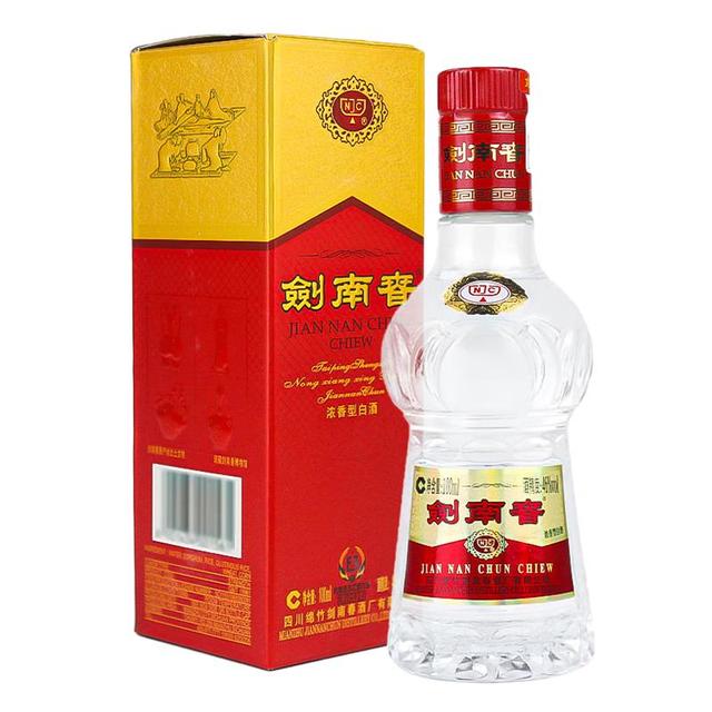 剑南春 水晶剑 46%vol 浓香型白酒 100ml 单瓶装