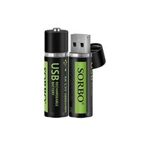 Sorbo 硕而博 5号充电锂电池 1.5V 1800mAh 2粒装
