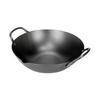 RIVER LIGHT 日本极 GJJT0026 炒锅(33cm、无涂层、铁)