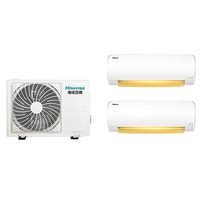 海信(Hisense)大2匹 易省电一拖二 AI省电 速冷热 空调挂机 新一级智能变频 家用中央空调 吊顶空调多联机风管机 大2匹 一级能效 KMV-55M2【1匹+1匹】