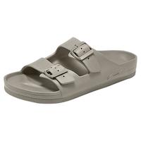 Skechers斯凯奇男鞋2025夏季拖鞋休闲鞋轻便透气一字拖沙滩鞋