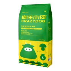 疯狂小狗 香菇牛肉肉粒双拼粮20kg