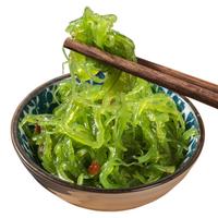 海狸先生 裙带菜海带丝开袋即食海草寿司梗片海白菜中华海藻沙拉 酸甜味100g*5袋