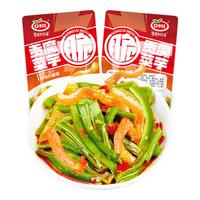 口水娃 贡菜魔芋300g盒装香辣味开袋即食办公室解馋休闲零食小吃
