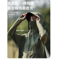 蕉下（bananaumbrella）2025防晒衣冰丝女款高端品牌女式黑夏季防晒服女 咖绿色