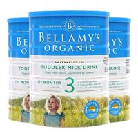 BELLAMY'S 贝拉米 经典系列 有机幼儿奶粉 澳版 3段 900g*3罐