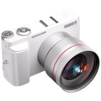  SONGDIAN/松典 翻转自拍 数码相机+广角镜  单头套机 白色