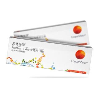 库博 日抛宝晴润软性亲水接触镜 10片 375度