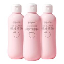 贝亲 桃子水 桃子水婴儿 爽身露 儿童液体爽身露 桃叶精华爽身露 200ml*3支