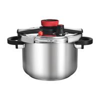 双喜 DOUBLE HAPPINESS高压锅304不锈钢压力锅防爆夹钳式开盖方便大容量电磁炉明火通用 升级加厚（适合2-3人） 22cm 4L