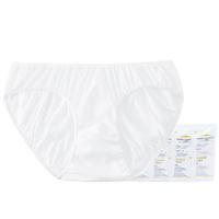 Purcotton 全棉时代 4200015575 孕妇高腰全棉一次性内裤 L 5条