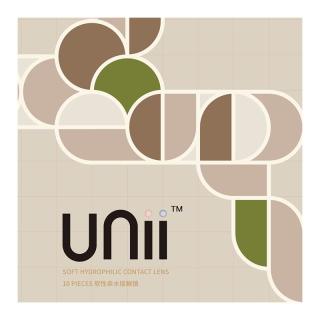 博士伦unii 彩色隐形眼镜 日抛10片装 unii-环岛-亚麻褐棕(#棕02)
