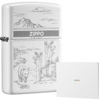 ZIPPO 之宝 悠然之境系列 防风煤油打火机 礼盒装