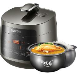 苏泊尔 SY-30FC8058Q 电压力锅 3L 黑色