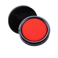 Comix 齐心 B3747 圆形速干印台 中号 85mm 红色