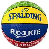 SPALDING 斯伯丁 橡胶篮球 84-368Y 黄色/蓝色/绿色 5号/青少年