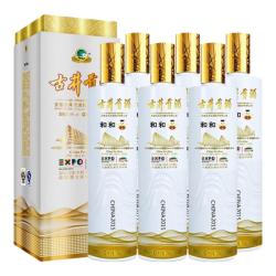 古井贡酒 世博和和 浓香型世博纪念款白酒 55度750mL *6瓶