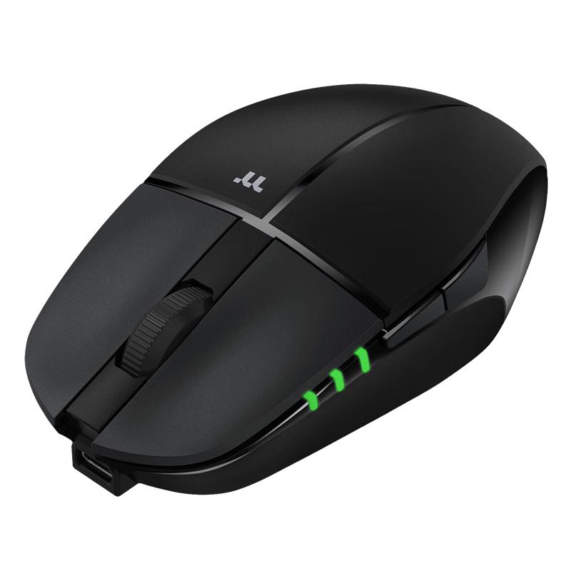 Thermaltake 曜越 X1剑客 2.4G蓝牙 多模无线鼠标 8000DPI 黑色