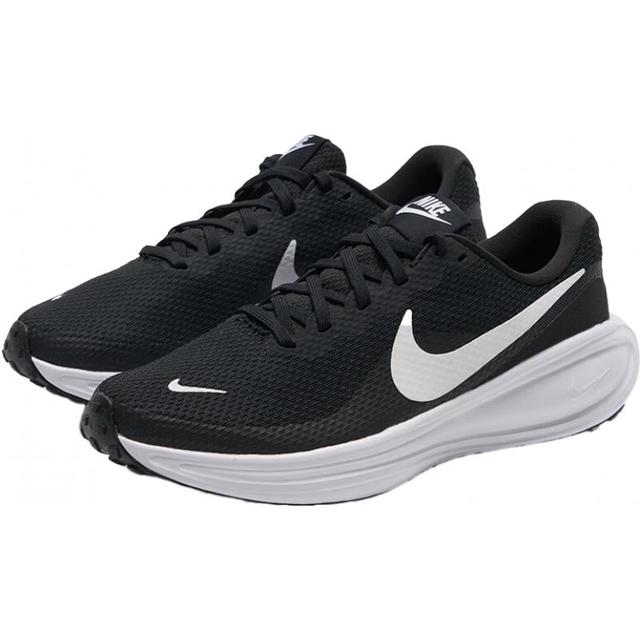 NIKE Revolution 6 Nn 男子跑鞋 DC3728-003 黑白 44.5