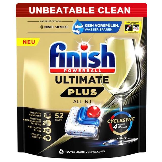 今日必买：finish 洗碗凝珠PLUS版 52颗原味
