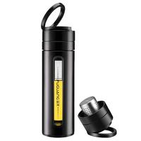 富光 雷克系列 WFS1030-500 双层玻璃茶杯 500ml 黑色