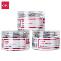 deli 得力 33089 镀镍回形针 29mm 600枚装