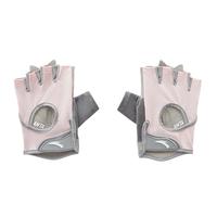 ANTA安踏运动手套女训练防起茧耐磨防滑单杆撸铁手套1824572532-2/M码 -2淡粉色 M码/手套一副