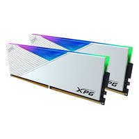ADATA 威刚 XPG系列 龙耀LANCER  DDR5 6000MHz RGB 台式机内存 灯条 白色 32GB 16GB*2