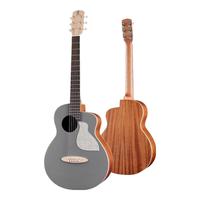 aNueNue 彩虹人 MC10 民谣吉他 电箱款 36英寸 宁静灰色