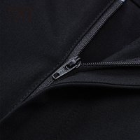 九牧王【新-S25冰凉西裤】商务正装 夏季通勤男士凉爽透气垂坠有型长裤 黑色合体版 TAQ2E20333 S 腰围2.52尺=84厘米