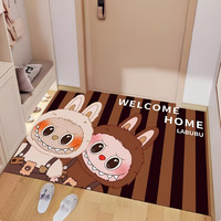 可爱卡通地垫浴室厨房卫生间卧室防滑吸水速干硅藻泥入门耐脏脚垫 G08