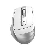 A4TECH 双飞燕 FB35CS 飞时代 2.4G蓝牙 双模无线鼠标 2400DPI 银灰白