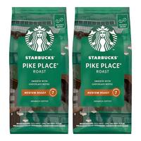 STARBUCKS 星巴克 中度烘焙 咖啡豆 200g*2袋