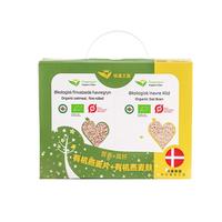 味道王国有机燕麦麸皮礼盒800g 早餐即食无添加 富含蛋白质膳食纤维 【0添加】有机燕麦麸皮礼盒800g