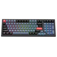 keychron K4V2-B3 100键 蓝牙双模无线机械键盘 黑灰 佳达隆G轴茶轴 RGB