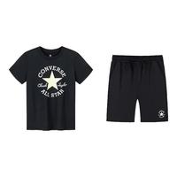 匡威 2 件套！短袖+短裤 男女童装
