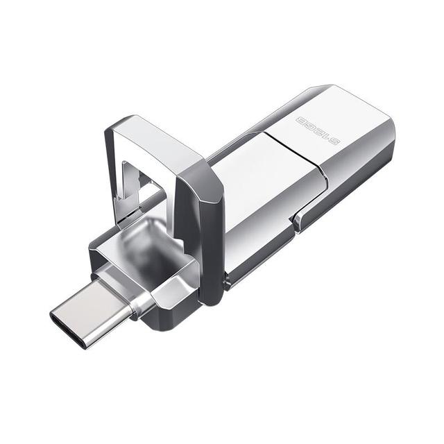 爱国者 超跑系列 U393 USB 3.1 固态U盘 银色 1TB Type