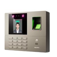 deli 得力 33800C 考勤机 人脸指纹识别