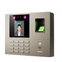 得力 33800C 考勤机 人脸指纹识别
