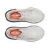 索康尼 saucony 男HURRICANE 24飓风旗舰级稳定舒适跑鞋 香草白/灰蓝 44.5