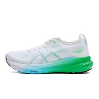 ASICS 亚瑟士 Gel-Kayano 31 稳定支撑 男子缓震跑鞋 1011B867-100 白青 40