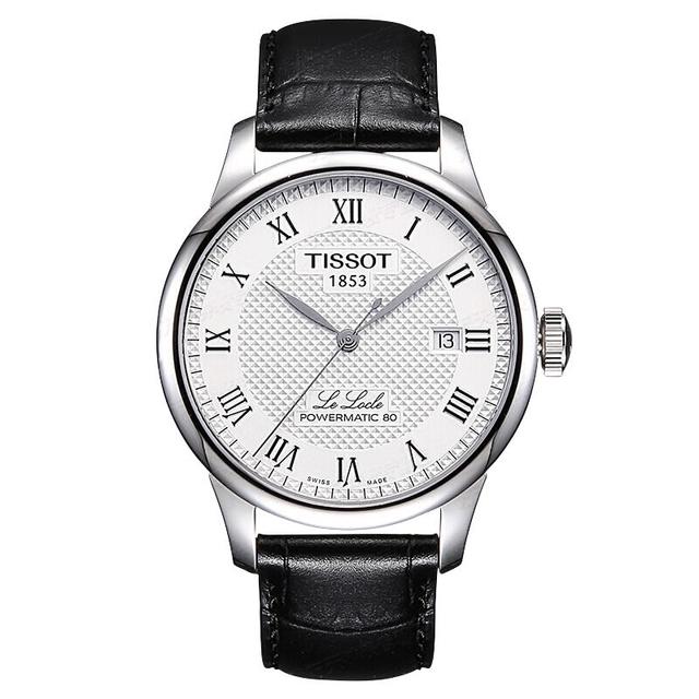 TISSOT 力洛克系列 T006.407.16.033.00 39.3毫米男款机械腕表