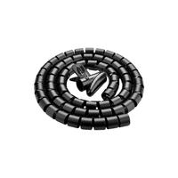 京惠思创包线管束线管电线收纳固定整理缠绕管电脑理线管电源线保护3米 【自由裁剪】直径25mm**3米