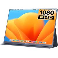 CFORCE 便携显示器15.6英寸高清笔记本电脑副屏144高刷PS5扩展手机Switch便携屏 【IPS 无线投屏】适配99%智能手机投屏 11X