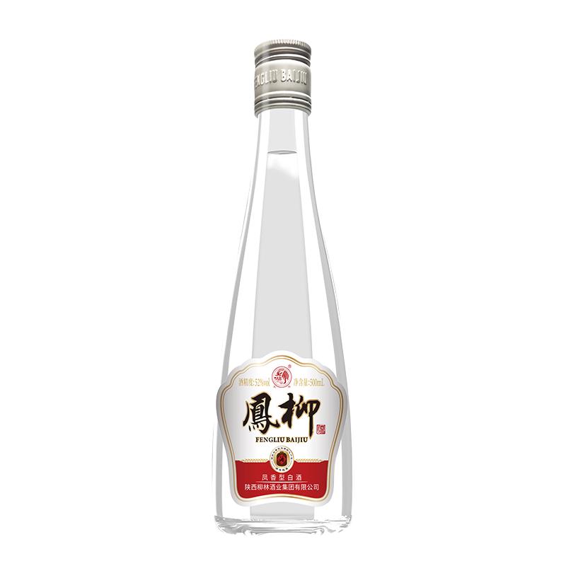  柳林 绵柔粮食酒 凤香型白酒  整箱装 52%vol 500mL